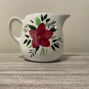 Stangl Country Garden Hibiscus Pitcher